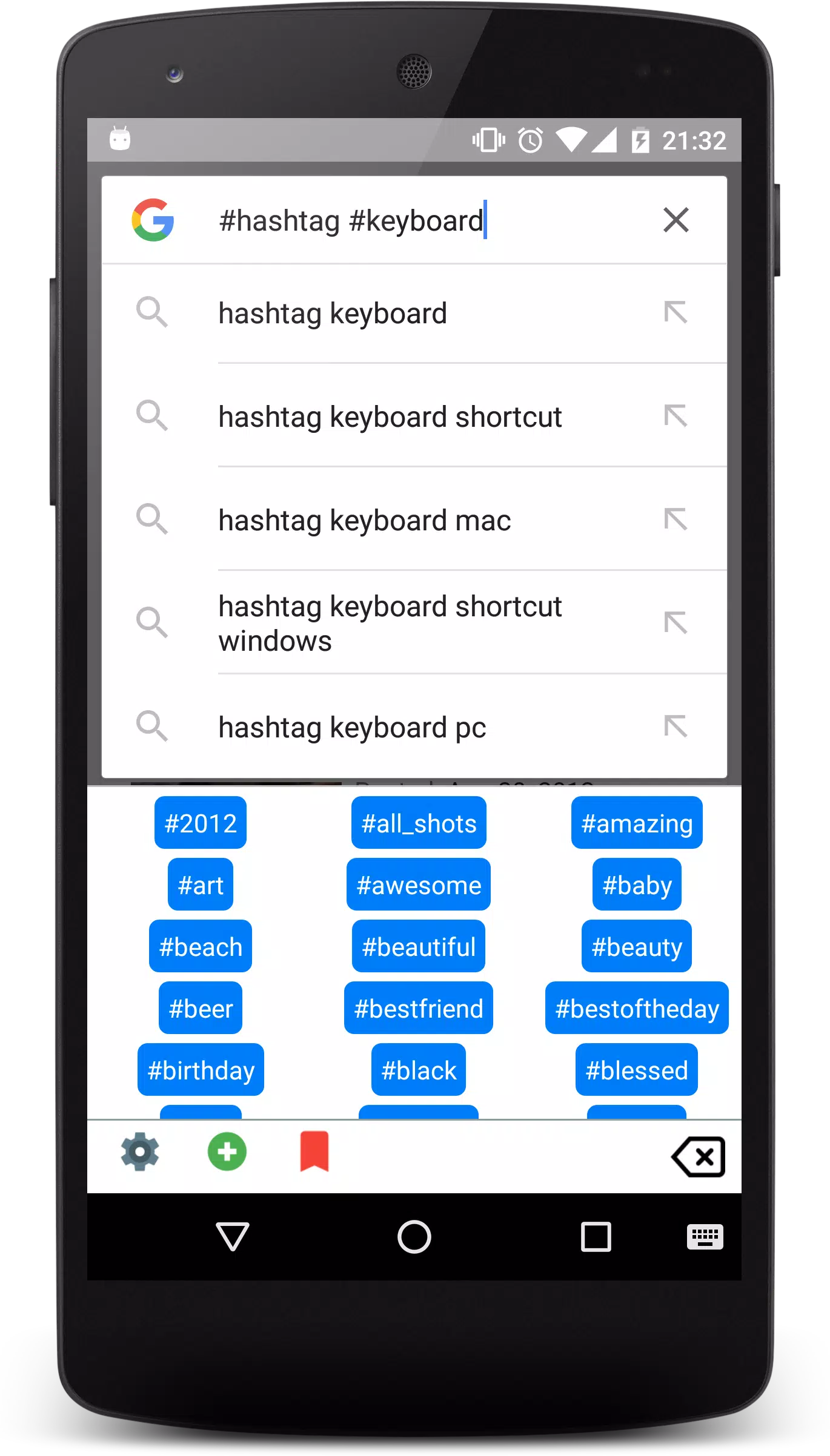 TaTag! Hashtag Keyboard APK for Android Download