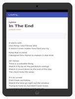 2 Schermata Linkin Park Song and Lyrics - In The End