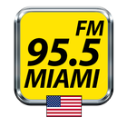 95.7 Radio Station Miami Online Free Radio FM آئیکن