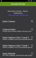 Cuba Radio FM Online Affiche