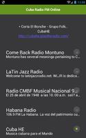 Cuba Radio FM Online تصوير الشاشة 1