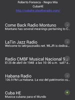 Cuba Radios Estações imagem de tela 1