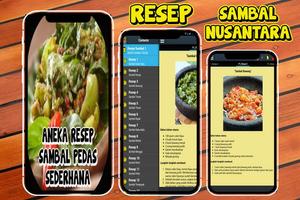 100 Resep Sambal Pedas Nusantara Ekran Görüntüsü 1