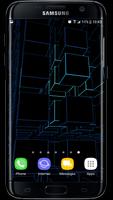 Infinity Cubes Matrix 3D Live Wallpaper Affiche