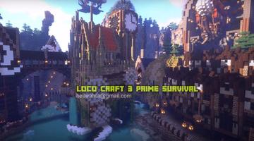 Loco Craft 3 Prime Survival capture d'écran 1