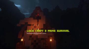 Loco Craft 3 Prime Survival capture d'écran 3