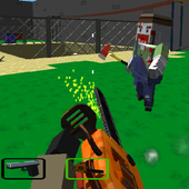 Cube Arena zombie Warfare Multiplayer icon