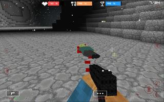 Cube Gun 3D : Winter Craft Ekran Görüntüsü 2
