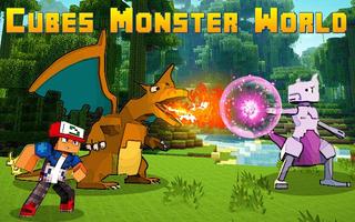 Cubes Monster World Affiche