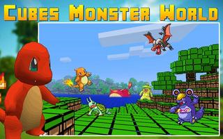 Cubes Monster World capture d'écran 2