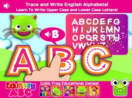 EduKitty ABC! Letter Tracing ảnh chụp màn hình 1