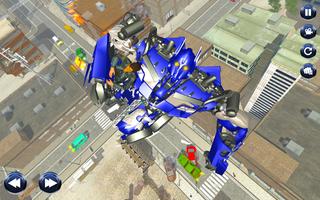 Future Flying City Robot Transform Rescue Missions ảnh chụp màn hình 1