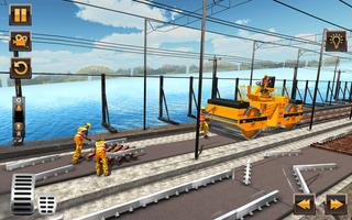 Indian Railway Bridge Builder: Train Games 2017 capture d'écran 1