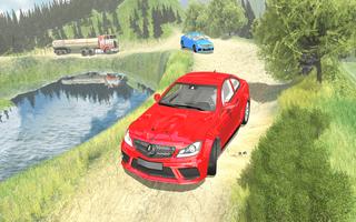 Offroad Car Drift Simulator: C63 AMG Driving capture d'écran 3
