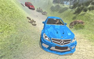 Offroad Car Drift Simulator: C63 AMG Driving capture d'écran 1