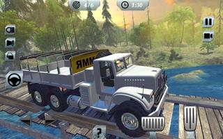 Offroad Trucker 4x4 Simulator: Muddy Driving ảnh chụp màn hình 3
