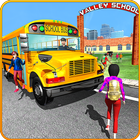 Modern City School Coach Bus Driving Simulator 17 icône