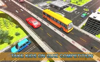 Modern City School Coach Bus Driving Simulator 17 capture d'écran 3