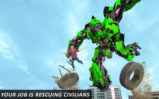 Real Flying Robot Helicopter Transform ảnh chụp màn hình 2