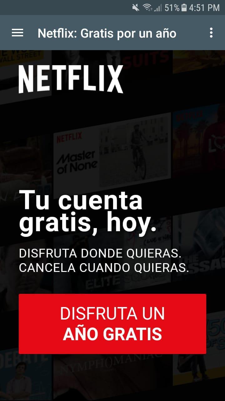 Android İndirme için Cuentas de Netflix Gratis APK