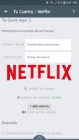 Cuentas de Netflix Gratis Ekran Görüntüsü 1