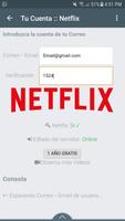 Cuentas de Netflix Gratis スクリーンショット 2