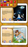 爱丽丝漫游仙境经典童话故事+画画拼图互动游戏 截图 1