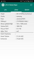 CPU-X Sistem Bilgisi syot layar 2