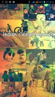 Poster Indian Culture Games