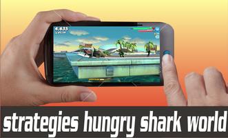 Cheats Hungry Shark World الملصق
