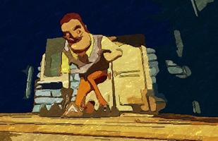 Strategy Hello Scary Neighbor 3D Cartoon скриншот 1