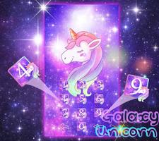 Galaxy Unicorn Dream Theme Ekran Görüntüsü 3