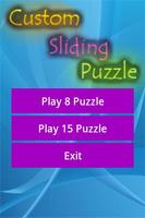 Custom Sliding Puzzle poster