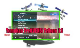 Panduan Satelit Telkom 3S Parabola imagem de tela 1
