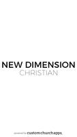 New Dimension Christian plakat