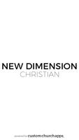 New Dimension Christian poster