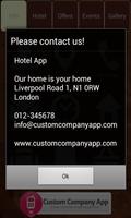 Example Hotel App screenshot 2