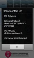 SBC Solutions App capture d'écran 2