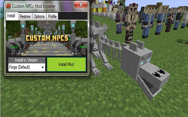 Guide Custom Npcs Mcpe Fur Android Apk Herunterladen