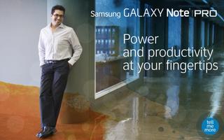 devicealive Galaxy Note Pro Cartaz