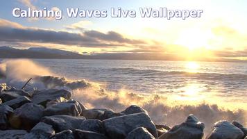 Calming Waves Live Wallpaper capture d'écran 3