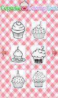 Cupcake Coloring Books 포스터