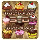 Next Launcher Free Cupcake 3d icône