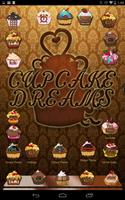 Next Launcher Free Cupcake 3d screenshot 1