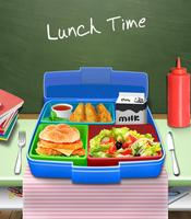 Lunch Box Maker : School Food! Cartaz