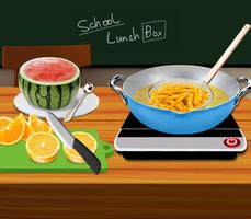 School Lunch Maker! اسکرین شاٹ 1