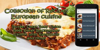 برنامه‌نما European Cuisine Recipes عکس از صفحه