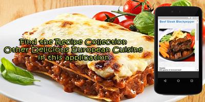 برنامه‌نما European Cuisine Recipes عکس از صفحه