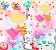 Cupid Venus Angel Sweet Love Theme تصوير الشاشة 2