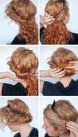 Curly hair tutorials poster